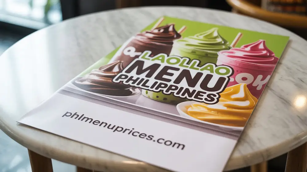 LLAOLLAO MENU