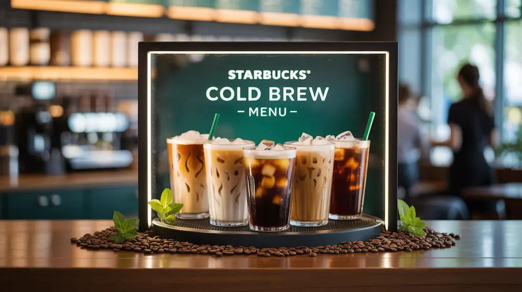 Starbucks Cold Brew Menu
