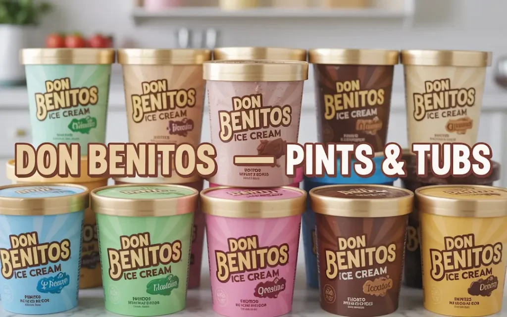 Ice Cream — Pints & Tubs