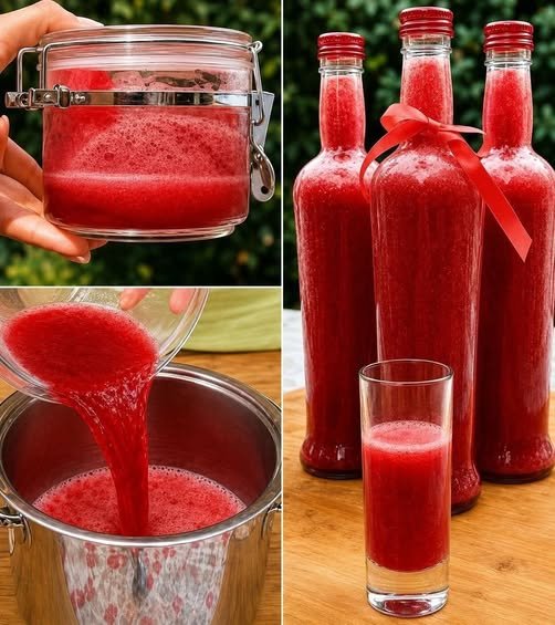 Homemade Strawberry Hibiscus Syrup