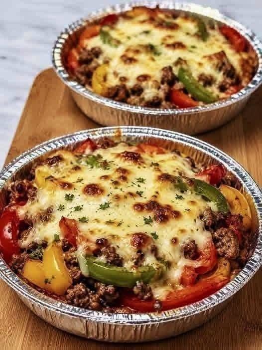 Low-Carb Crustless Pizza Bowl