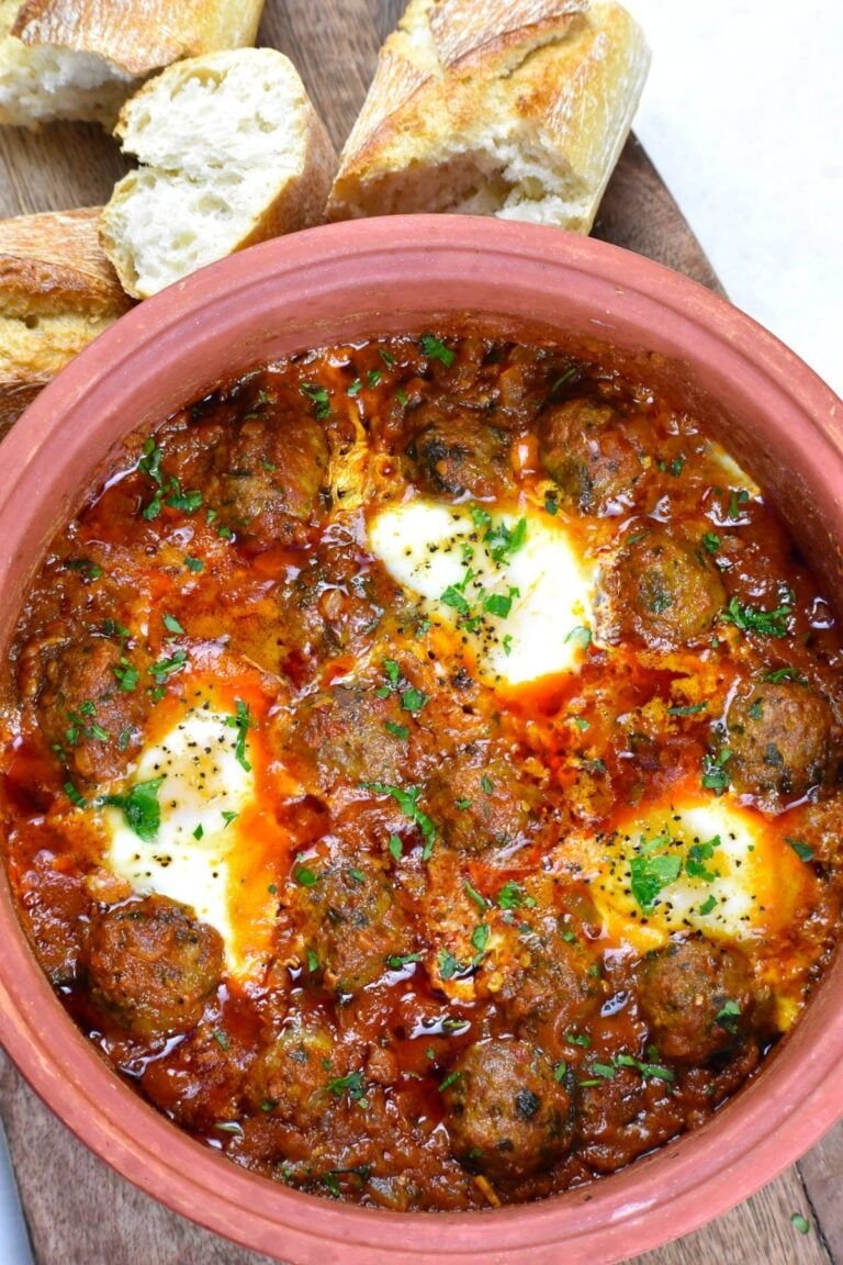 Moroccan Meatballs (Meatball Tagine)