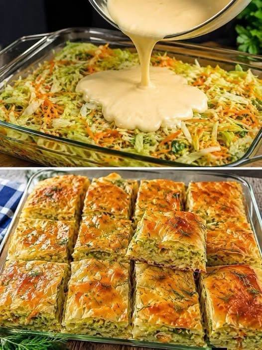 Easy Cheesy Cabbage Bake
