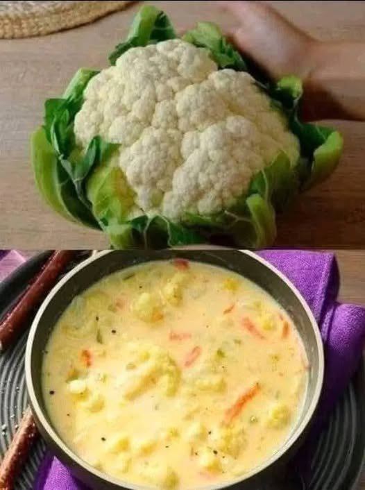 Creamy vegetable soup