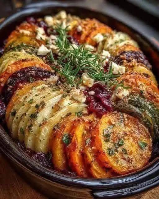 Herb-Roasted Root Vegetable Bake
