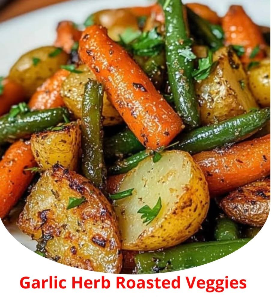 Garlic Herb Roasted Veggies