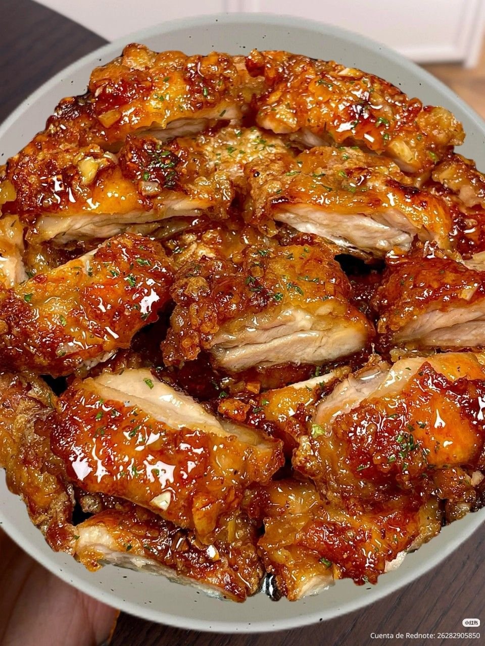 Crispy Honey Garlic Chicken